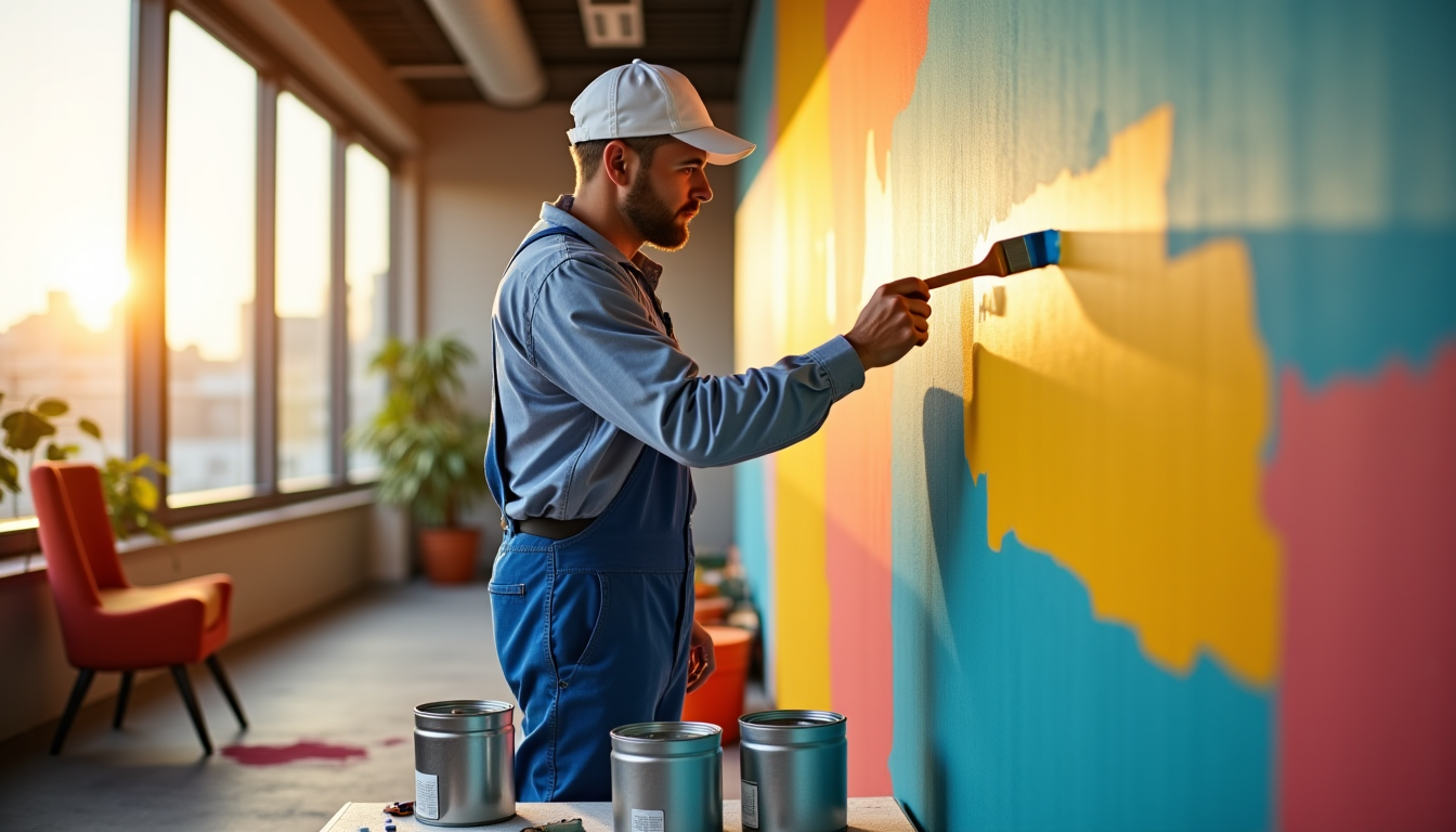 BSP Peinture : l’expertise peinture au service de vos espaces